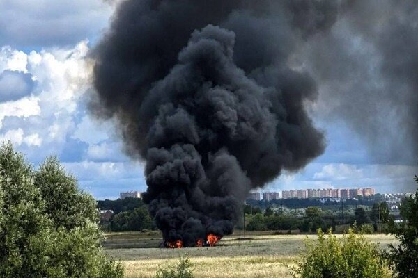 Russian Sukhoi Su-57 Fighter Jet Crashes Near Moscow /Russia , Moscow , Sukhoi Su-57 , Fighter Jet , Aviation Accident