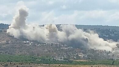 Israeli Forces Continue Airstrikes and Artillery Attacks on Southern Lebanon /Southern Lebanon , Israel , Airstrikes , Artillery , Ceasefire Violation