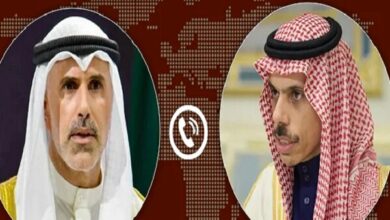 Kuwaiti and Saudi Foreign Ministers Discuss Regional Developments and Diplomatic Efforts /Kuwait , Saudi Arabia , foreign ministers , regional developments , diplomacy
