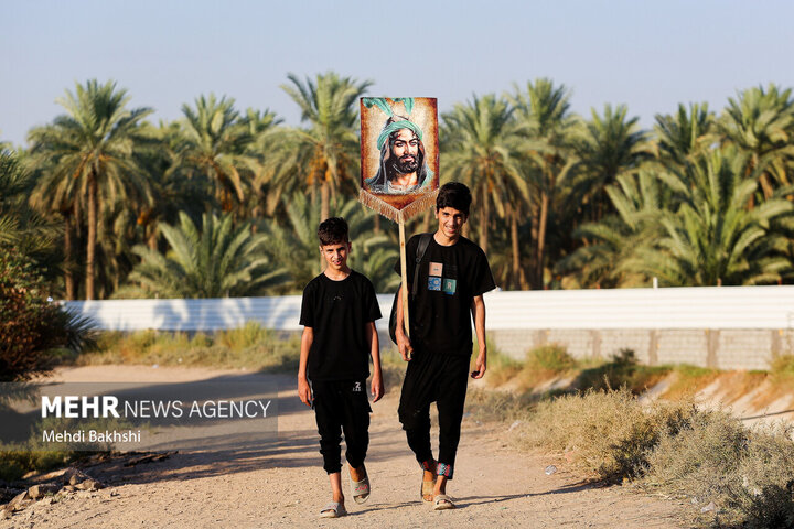 Over 4.8 Million Pilgrims Enter Iraq for Arbaeen Ceremonies /Arbaeen , Iraq , Pilgrims , Security , Imam Hussein