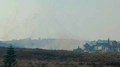 Israeli Artillery Shells Target Southern Lebanon Outskirts /Lebanon , Israel , Southern Lebanon , Artillery Attack , Border Tensions