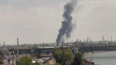 Explosion Sparks Major Fire at Slovakia's Slovnaft Refinery /Slovakia , Oil Refinery , Explosion , Fire , Energy Infrastructure