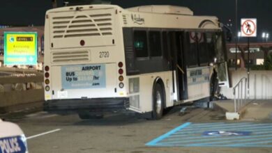 Thirteen Injured in Newark Airport Bus Accident /Newark Airport , bus accident , injuries , transportation , New Jersey