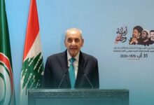 Lebanese Parliament Speaker Criticizes Israeli Aggression, Questions Negotiation Outcomes /Lebanon , Israel , Nabi Berri , Imam Musa al-Sadr , Persian Gulf