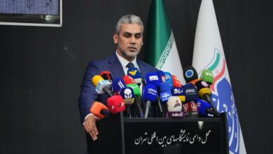 Iran's Minister of Industry, Mine, and Trade Addresses Press Conference in Tehran /Iran , Industry , Trade , Economy , Press Conference