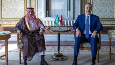 Saudi and Turkish Foreign Ministers Discuss Bilateral Ties and Regional Security in Istanbul /Saudi Arabia , Turkey , Faisal bin Farhan , Hakan Fidan , regional security