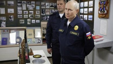 Putin Warns of Retaliation Against Seizure of Russian Commercial Vessels /Vladimir Putin , Russia , Pacific Fleet , Military Exercises , Maritime Security