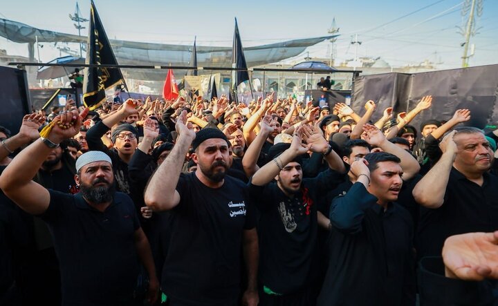 Iraq Marks Arbaeen with Solemn Mourning Ceremonies /Iraq , Arbaeen , Imam Hussein , Mourning Ceremonies , Shia Islam