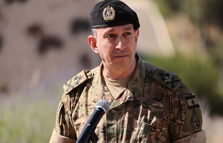 Lebanese Army Commander Demands Israeli Withdrawal from Lebanese Territory /Lebanon , Israel , Lebanese Army , Middle East , Sovereignty