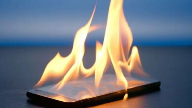 Smartphone Catches Fire, Raising Safety Concerns /smartphone , fire , battery safety , consumer electronics , technology