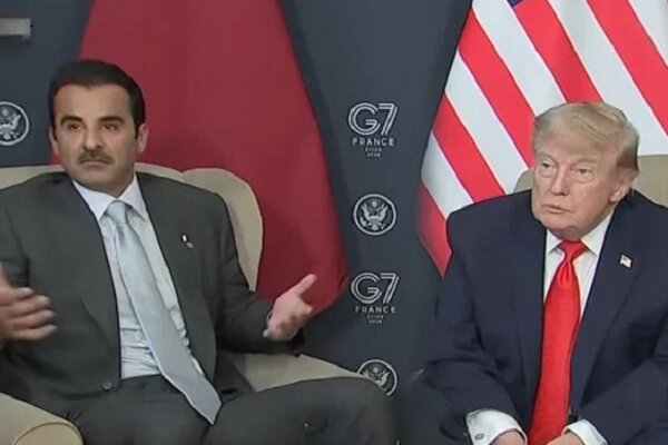 Trump and Qatar's Emir Discuss Strait of Hormuz, Diplomatic Efforts /Donald Trump , Sheikh Tamim bin Hamad Al Thani , Strait of Hormuz , Persian Gulf , diplomatic efforts