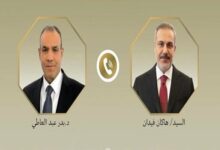 Turkish and Egyptian Foreign Ministers Discuss Bilateral Ties and Regional Stability /Turkey , Egypt , Hakan Fidan , Sameh Shoukry , Middle East