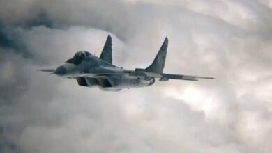 Ukrainian MiG-29 Fighter Jet Crashes During Combat Mission Near Odesa /Ukraine , MiG-29 , fighter jet , Odesa , military aviation