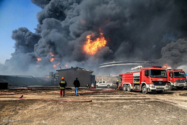 Explosion Rocks Libya's El Sharara Oil Refinery /Libya , oil refinery , explosion , drone attack , El Sharara