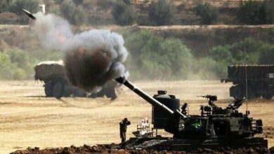 Israeli Forces Shell Khan Younis, Al-Bureij, and Beit Lahia in Gaza /Gaza , Khan Younis , Israeli shelling , Al-Bureij , Beit Lahia
