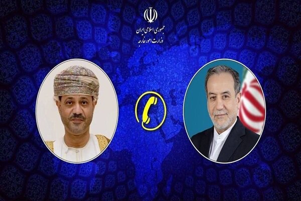 Iran and Oman Foreign Ministers Discuss Regional Developments in Phone Call /Iran , Oman , Regional Developments , Strait of Hormuz , Diplomacy