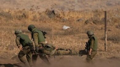 Israeli Soldier Injured in Southern Lebanon Incident /Israel , Lebanon , Southern Lebanon , Military Incident , Injury