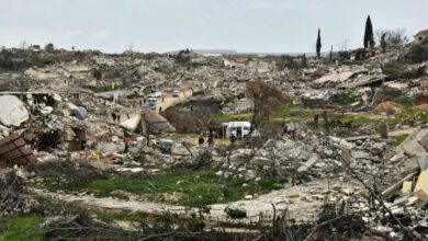Israel Accused of Scorched Earth Tactics in Southern Lebanon /Lebanon , Israel , Southern Lebanon , Destruction , Human Rights