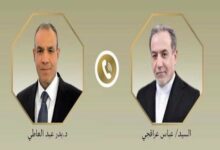 Iranian and Egyptian Foreign Ministers Discuss Regional Developments and De-escalation Efforts /Iran , Egypt , Regional Diplomacy , De-escalation , Persian Gulf Security