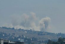 Israel Escalates Attacks in Southern Lebanon with Shelling and Bombings /Southern Lebanon , Israeli attacks , artillery shelling , bombings , destruction