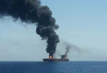 Indian Ship Sinks Near Yemen Waters After Projectile Strike; Crew Rescued /Yemen , India , Maritime Security , Shipping , Rescue
