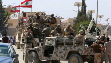 Three Lebanese Soldiers Injured Disarming Unexploded Ordnance in Southern Lebanon /Lebanon , Israeli army , Southern Lebanon , Zawtar Gharbi , unexploded ordnance