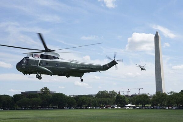US Aviation Officials Investigate Near-Miss Incident Involving Trump's Marine One Helicopter /Donald Trump , Marine One , FAA , Air Traffic Control , Security Incident