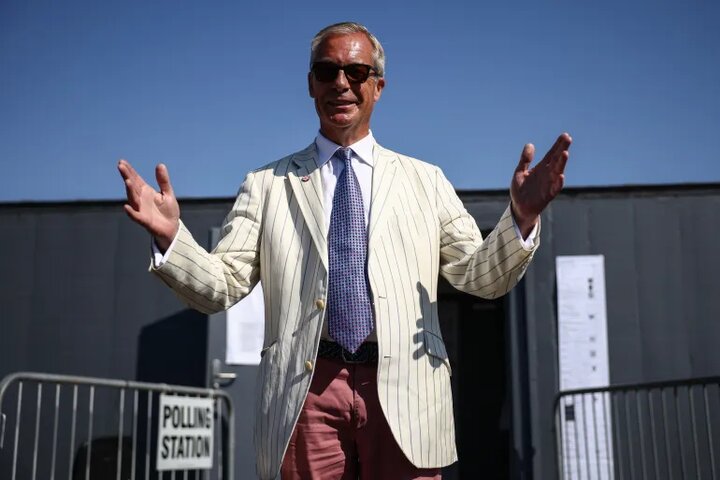 Nigel Farage Wins Clacton By-Election in England /Nigel Farage , Clacton By-Election , Reform UK , British Politics , Parliamentary Election