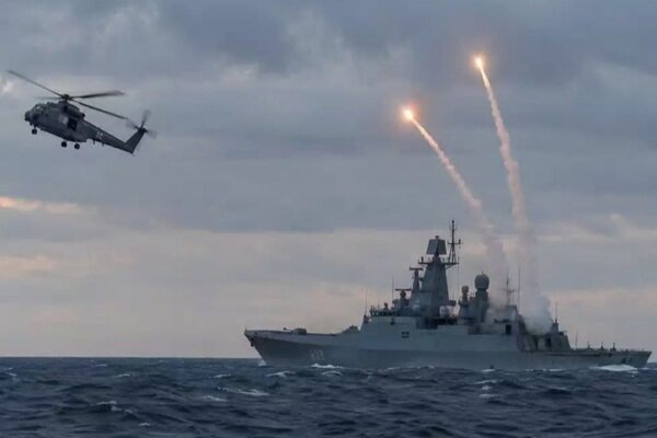 Russian Warship Fires Warning Shots at Danish Helicopter in Baltic Sea /Russian warship , Danish helicopter , Baltic Sea , naval incident , military encounter