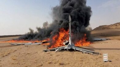 Yemen Downs Saudi Spy Drone Over Hajjah /Yemen , Saudi Arabia , Drone , Hajjah , Military