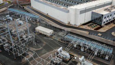Massive Data Center Infrastructure Revealed /data center , electrical infrastructure , power distribution , technology , industrial facility