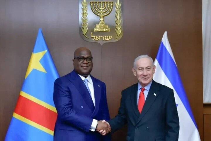 Congolese President Visits Occupied Territories for Security and Investment Talks /Congo , Israel , Felix Tshisekedi , Benjamin Netanyahu , Isaac Herzog