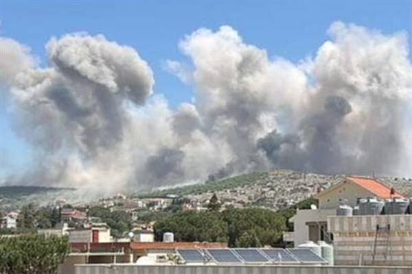 Israel Launches Extensive Bombardment Across Southern Lebanon, Causing Widespread Damage /Israel , Lebanon , Hezbollah , military strikes , southern Lebanon