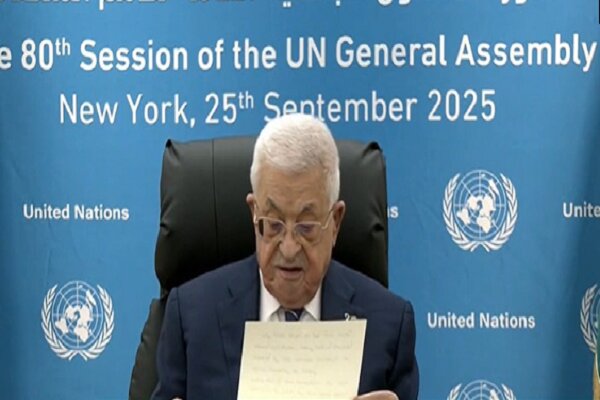 Mahmoud Abbas Warns of Further Catastrophe for Palestinians at UN General Assembly /Mahmoud Abbas , Palestinian Authority , UN General Assembly , Two-State Solution , Israeli Settlements