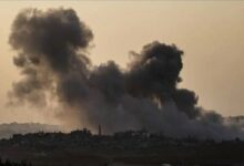 Israeli Air Force Conducts Strikes in Southern Lebanon Following Air Defense Interception /Israel , Lebanon , airstrikes , Hezbollah , drone