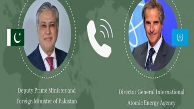 Pakistan's Foreign Minister Discusses Islamabad Accord with IAEA Chief /Pakistan , IAEA , Rafael Grossi , Ishaq Dar , Islamabad Accord