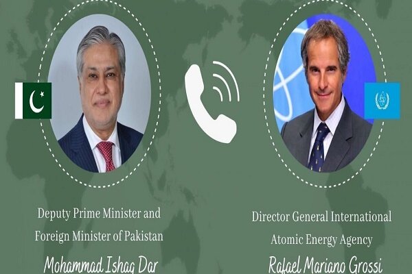Pakistan's Foreign Minister Discusses Islamabad Accord with IAEA Chief /Pakistan , IAEA , Rafael Grossi , Ishaq Dar , Islamabad Accord