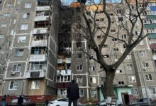 Russian Drone Strike Hits Ukraine Security Service Headquarters in Kyiv /Ukraine , Russia , drone strike , Kyiv , Security Service