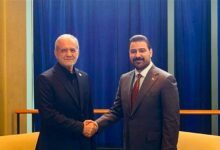 Iranian President Meets Iraqi Prime Minister on UN General Assembly Sidelines /Masoud Pezeshkian , Ali Al-Zaidan , UN General Assembly , Iran , Iraq