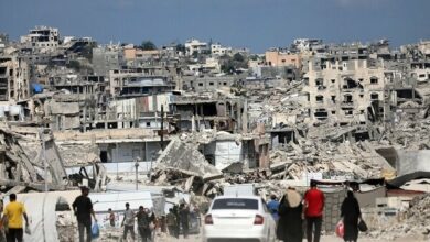 Gaza Civil Defense Continues Recovering Bodies from Rubble Amidst Equipment Shortage /Gaza , Civil Defense , Martyrs , Rubble , Humanitarian Aid