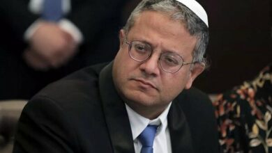 Israeli Security Minister Intrudes on Al-Aqsa Mosque, Performs Talmudic Rituals /Al-Aqsa Mosque , Itamar Ben-Gvir , Israel , Hamas , Jerusalem