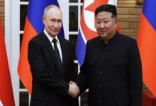 North Korea Emphasizes Deepening Joint Cooperation with Russia /North Korea , Russia , Kim Jong Un , Vladimir Putin , Joint Cooperation