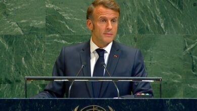 Macron: Lebanon's Sovereignty Must Be Respected Amid Southern Escalation /Emmanuel Macron , Lebanon , Sovereignty , Palestinian Rights , Southern Lebanon