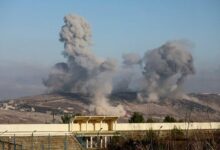Israel Launches Air and Ground Strikes Across Southern Lebanon /Southern Lebanon , Israeli airstrikes , Hezbollah , Sayyed Hassan Nasrallah , Middle East conflict