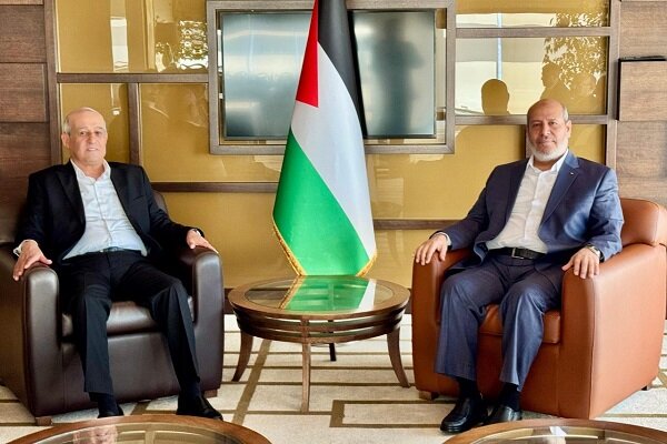 Hamas and PFLP Leaders Discuss Political Developments and Palestinian Rights /Hamas , PFLP , Palestinian political developments , Israeli violations , Gaza blockade