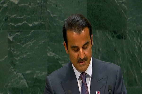 Emir of Qatar Warns Region Faces Critical Juncture, Calls for Diplomatic Solutions /Qatar Emir , UN General Assembly , Regional Security , Diplomatic Solutions , Gaza Crisis