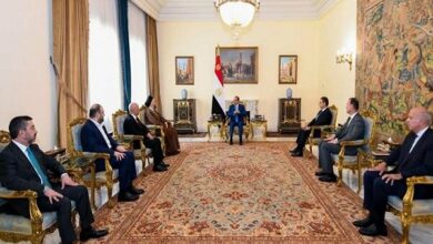 Iraqi Shiite Leader Ammar al-Hakim Meets Egyptian President Sisi in Cairo /Ammar al-Hakim , Abdel Fattah el-Sisi , Iraq , Egypt , regional developments