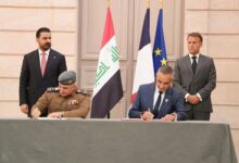 Iraq and France Sign Six Cooperation Agreements in Paris /Iraq , France , cooperation agreements , defense , economy