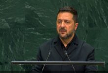 Zelensky Declares Russia Defeated, Urges Global Trade Boycott /Volodymyr Zelensky , Ukraine , Russia , United Nations , North Korea