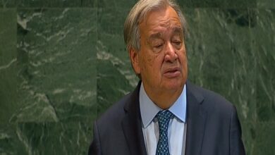 UN Chief Guterres: Military Might Alone Cannot Guarantee Security /António Guterres , UN Secretary-General , United Nations , military power , security